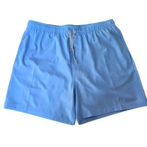Huk Pursuit Volley Men XL Blue Fishing Swim Shorts 5.5 Inseam NWT H2000184